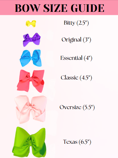 The Hair Bow Company - Vente Nœud pour cheveux – enfant - Noeud en gros-grain taille Texas - Pince crocodile - 16,5 cm - 36 couleurs18