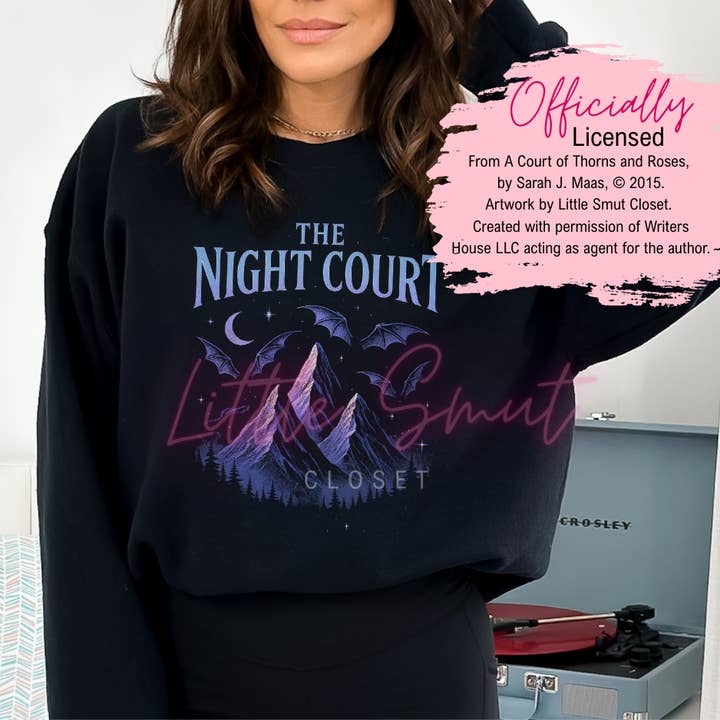 Offiziell lizenzierter SJM Night Court Pullover für den Großhandel von Little Smut Closet