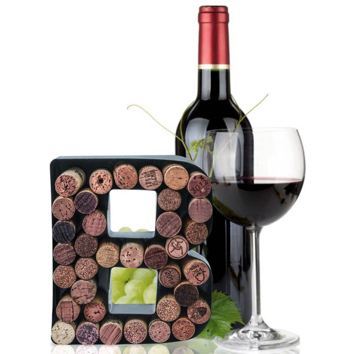 MADE EASY KIT - Wholesale Wine cork holder - Made Easy Kit Metal Letter Wine Cork Holder w/Wall Mount Kit52