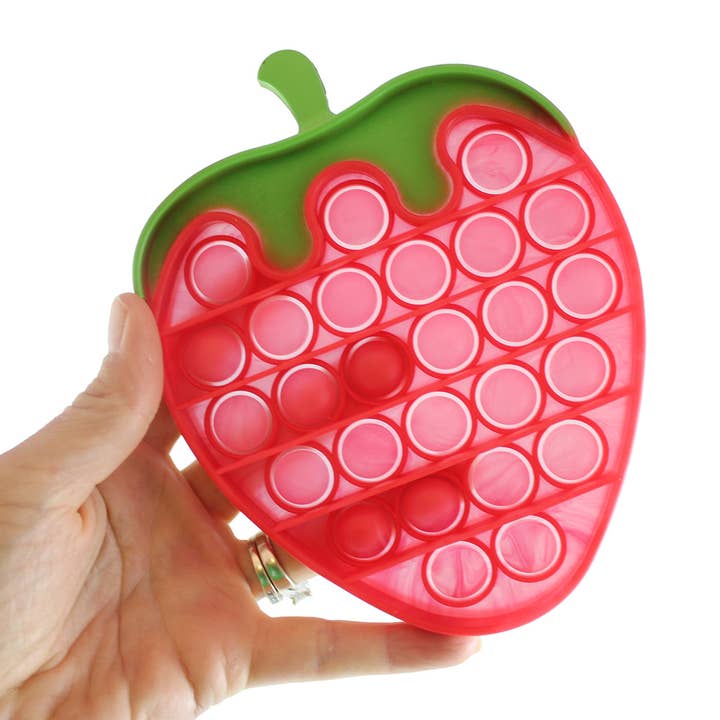 Curious Minds Toys - Wholesale Fidget Toy - Kids - 1 Fruit Shaped Bubble Pop Fidget Toy Game-Push Wrap OT3