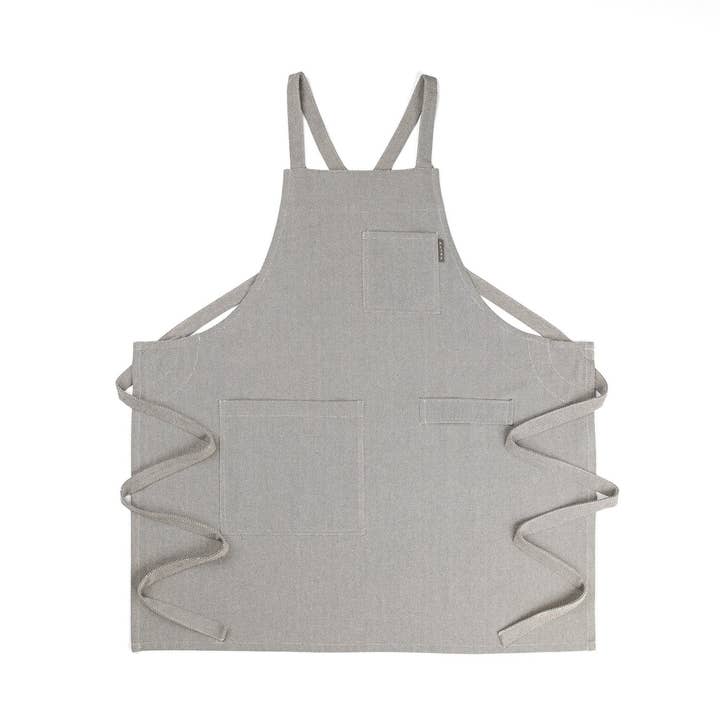 MEEMA - Wholesale Apron - Crossback Restaurant Apron – Upcycled Cotton, Unisex