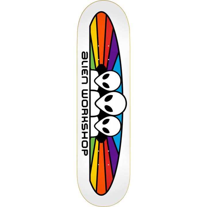 SPARX - Wholesale Sporting Accessories - AW SPECTRUM DECK-7.75 WHITE
