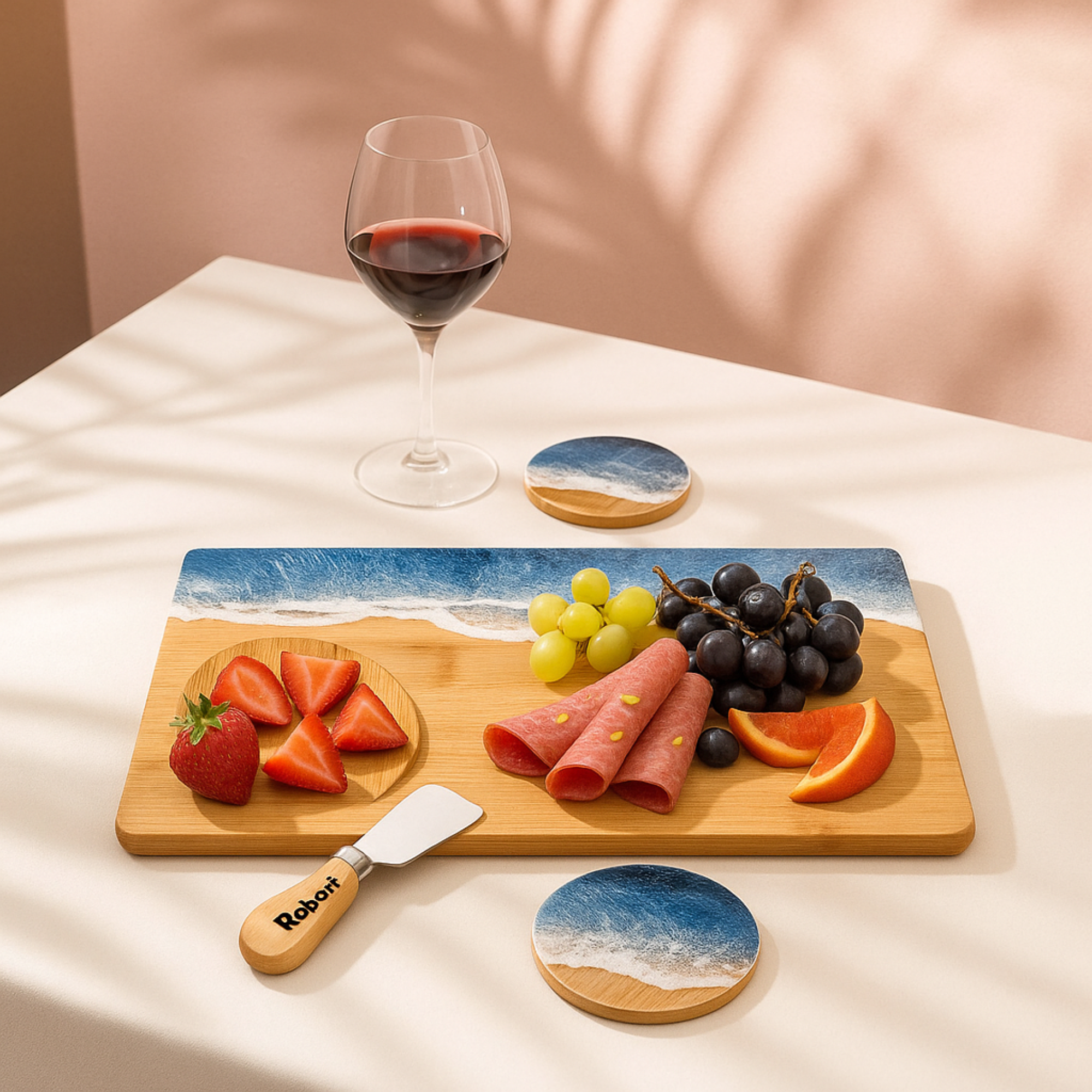 INVISION - Wholesale Coasters - 72pc Bulk 4" Bamboo Coasters – Blank for Custom Engraving11