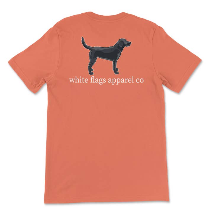 SPECIALUTGÅVA: Svart Lab T-shirt - kortärmad för wholesale av White Flags Apparel Co