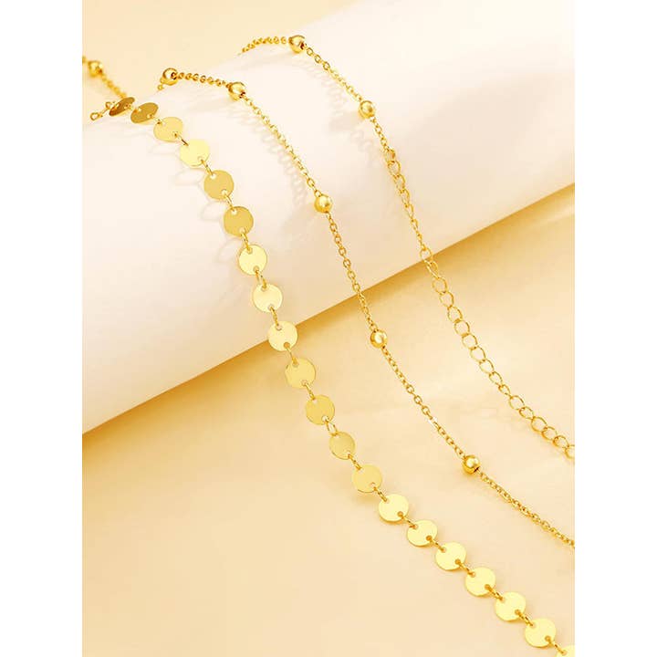 GOLD Chains Solid Color Waist Chain Accessories for wholesale on Faire4