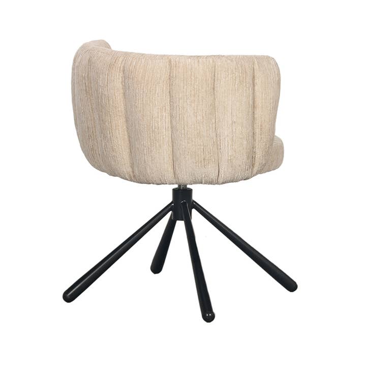 Pole To Pole - Wholesale Chair - Shell Rotating Chair Natural2