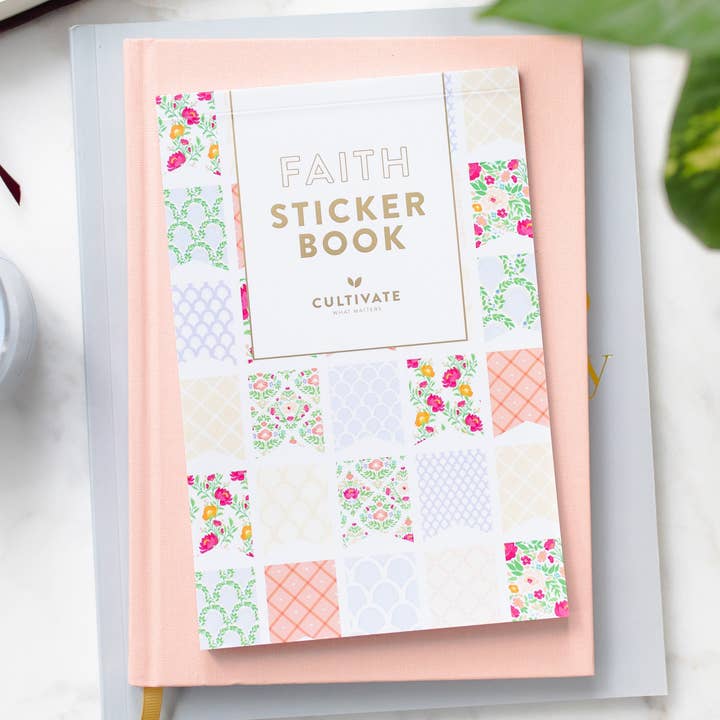 Faith Sticker Book for wholesale by Cultivate What Matters