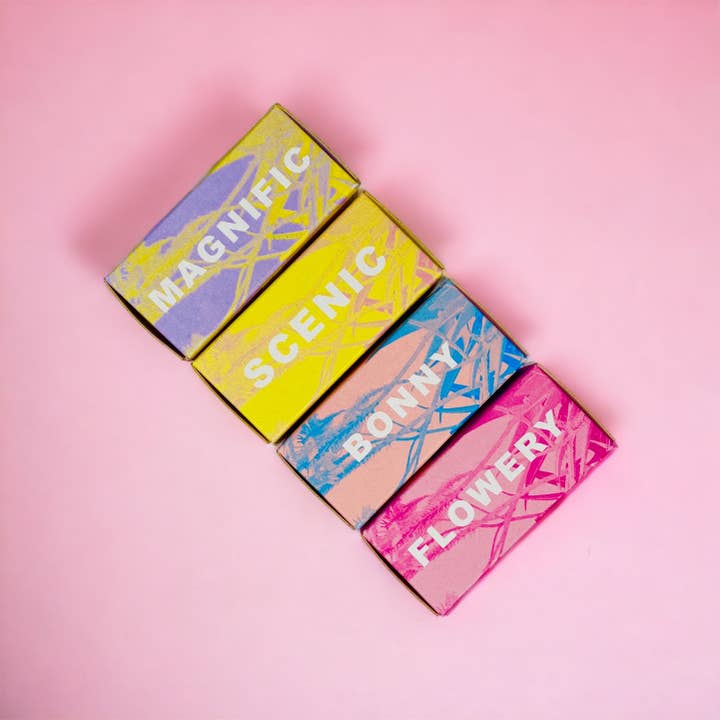 Pink Stories - Wholesale Pillar Candle - Rainbow Studio * Bonny1