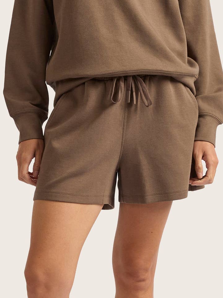 Women's Sweat Shorts 3" - Oyster for wholesale by BOODY UK LTD