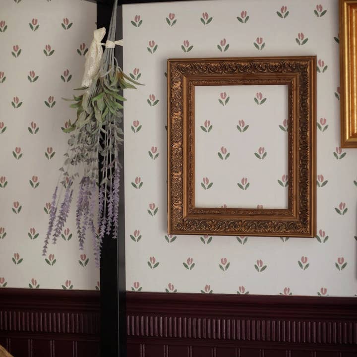 Papier peint Baylor par Hufton Studio pour la vente par Loomwell Home Goods