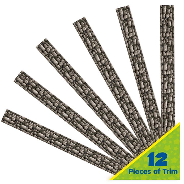 Curiosity Gardent Stone Wall Deco Trim® for wholesale by Eureka School Products