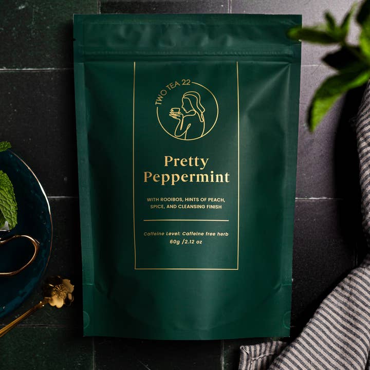 Jolie menthe poivrée pour la vente par Two Tea 22