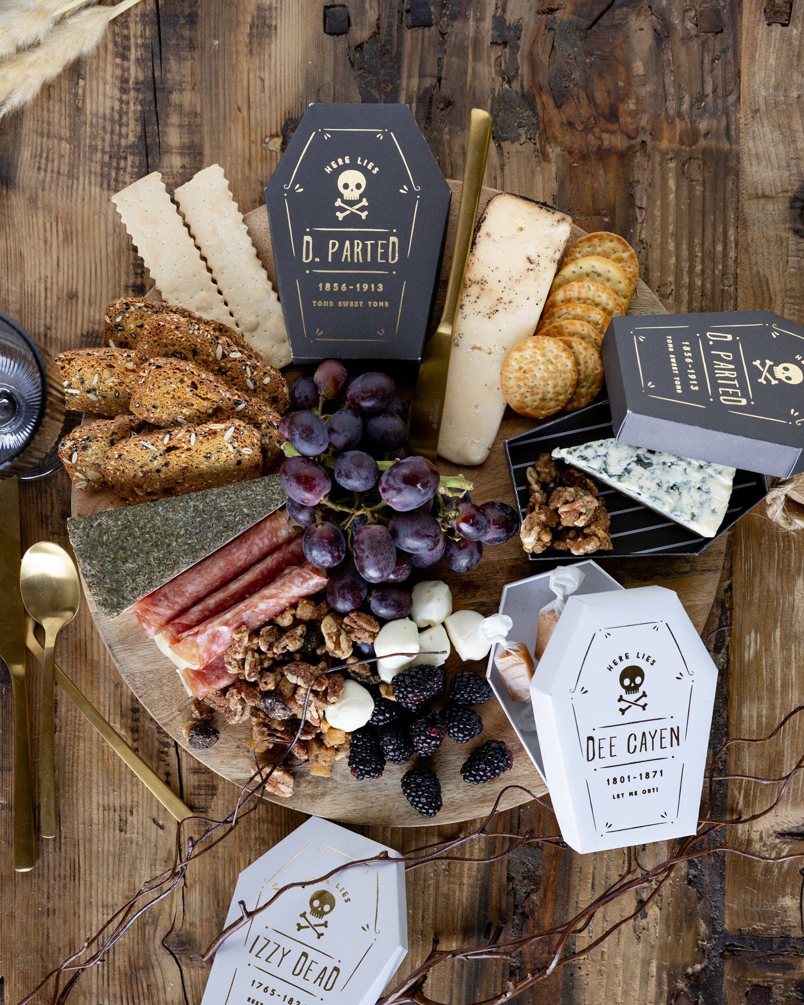 My Mind’s Eye - Wholesale Party Favor Bag/Box - HAL1108 - Coffin Treat Boxes1