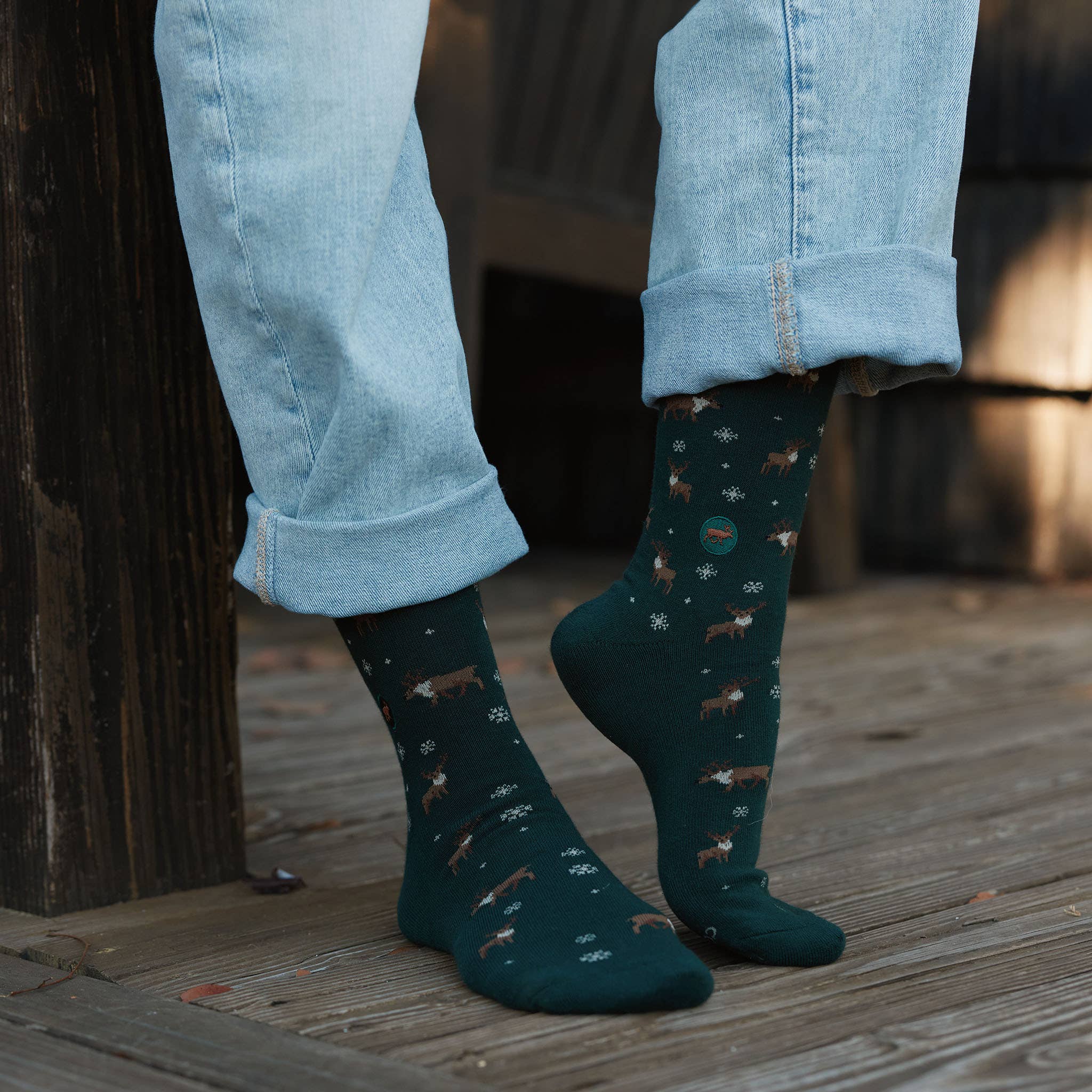 Conscious Step - Wholesale Socks - Unisex - Socks that Protect Caribou3