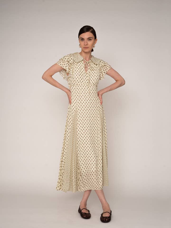 CARMEN SAYS - Wholesale Dress - Women's - Sucrée Floral Print Long Dress5