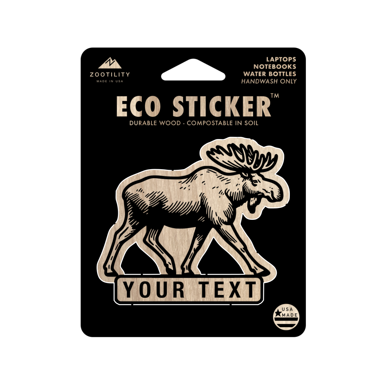 Zootility - Venta al por mayor Pegatina - Pegatina ecológica personalizada78