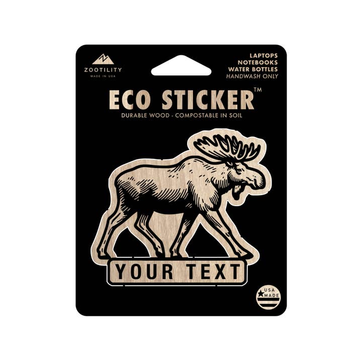 Zootility – wholesale Klistermärke – Anpassad Eco klistermärke78