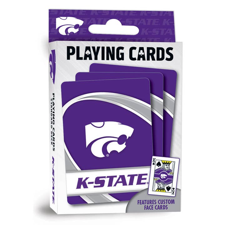 Masterpieces Puzzles - Wholesale Playing Cards - Kansas State Wildcats Playing Cards