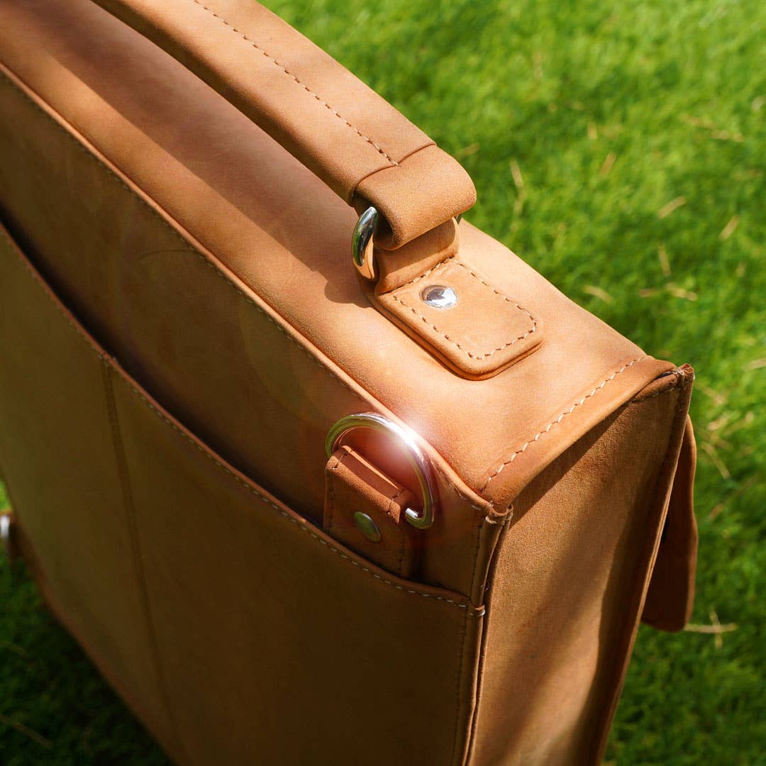 MacCase – Großhandel Aktentasche – Unisex – MacCase Premium Aktentaschenrucksack aus Leder11