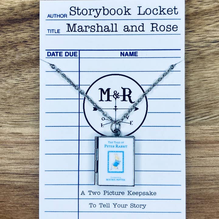 Book Locket Peter Rabbit for wholesale by Marshall and Rose