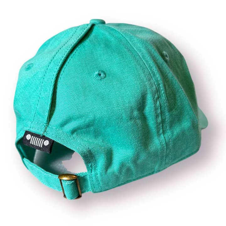 Detroit Shirt Co. - Wholesale Ponytail Cap - Women's - Hat - Jeep Chino Twill Ponytail with Chenille Text Patch