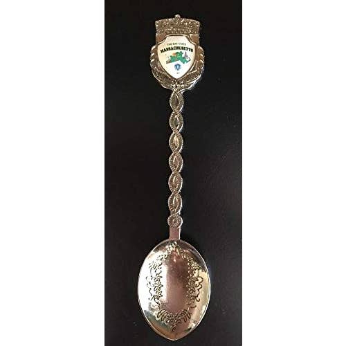 Massachusetts Jumbo Souvenir Collectible Spoon for wholesale by 7 Star