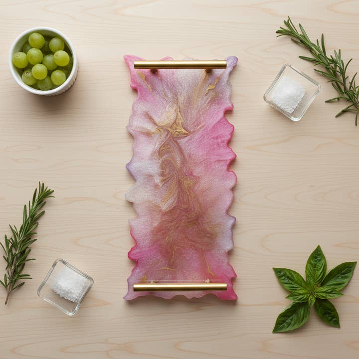 Love Laugh and Gather Together - Wholesale Decorative Tray - Flowing Faith Vanity Tray - 3 Assorted3