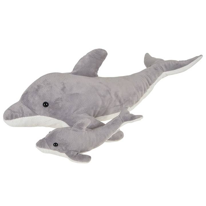 22" AND 9" BIRTH OF LIFE DOLPHIN plush LLB Plush Toys for wholesale by La Luna Bella - Toys