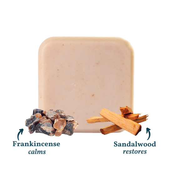 Indo Naturals – Engroshandel Sæbestykke – Essential Meditation kropsvask - probiotisk sæbestykke1