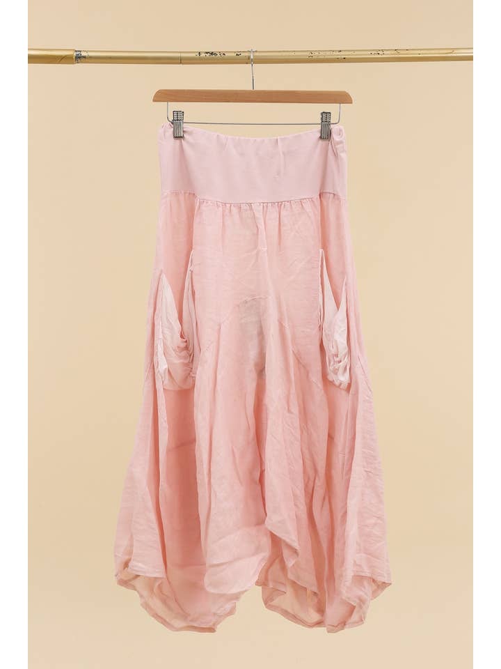 la maison des fibres naturelles – wholesale Kjol - Dam – Linnekjol i storlek One Size (US 12-16, UK 8-12, EU 40-44)7