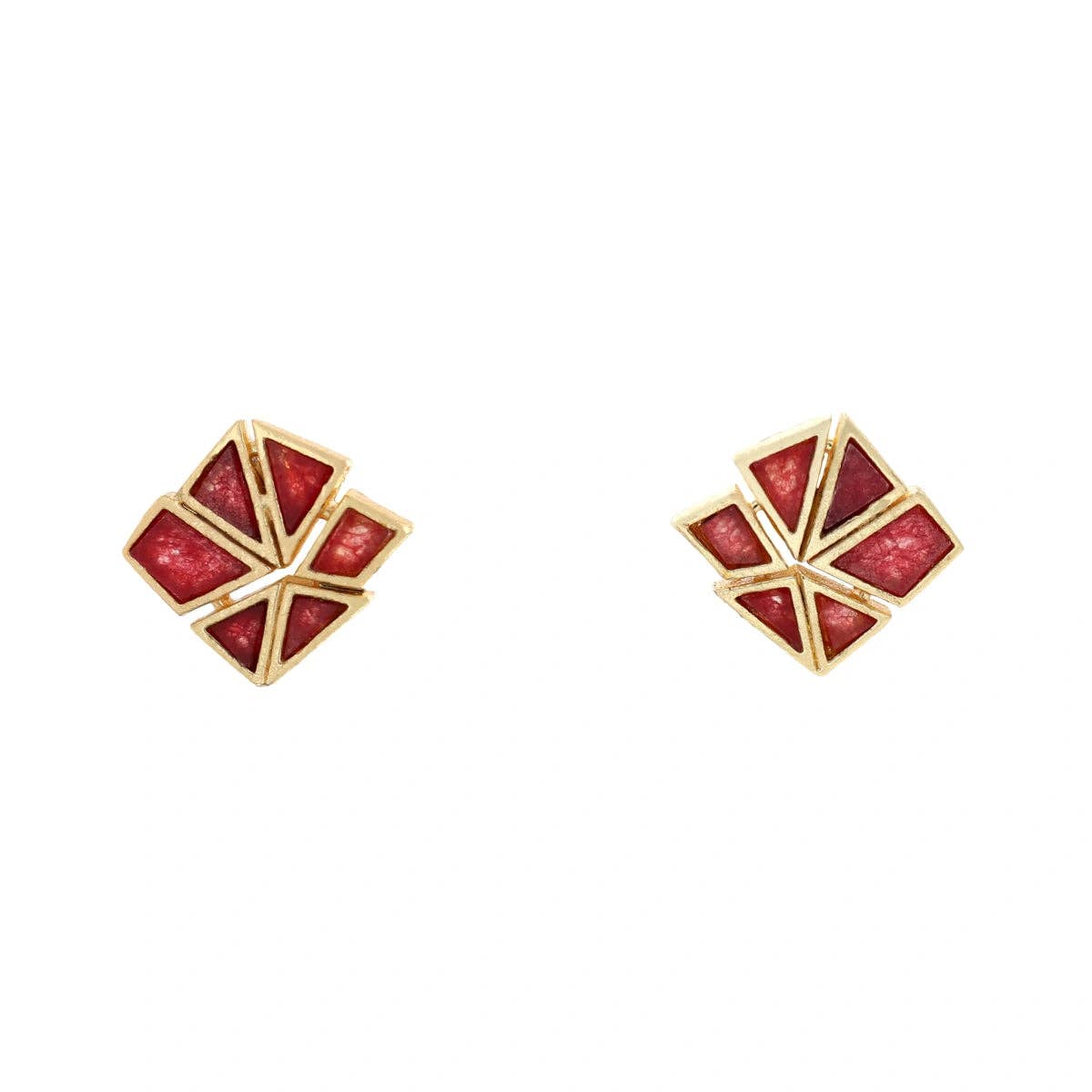 ACUS - Wholesale Stud/Post Earrings - Lilis Ruby Earrings0