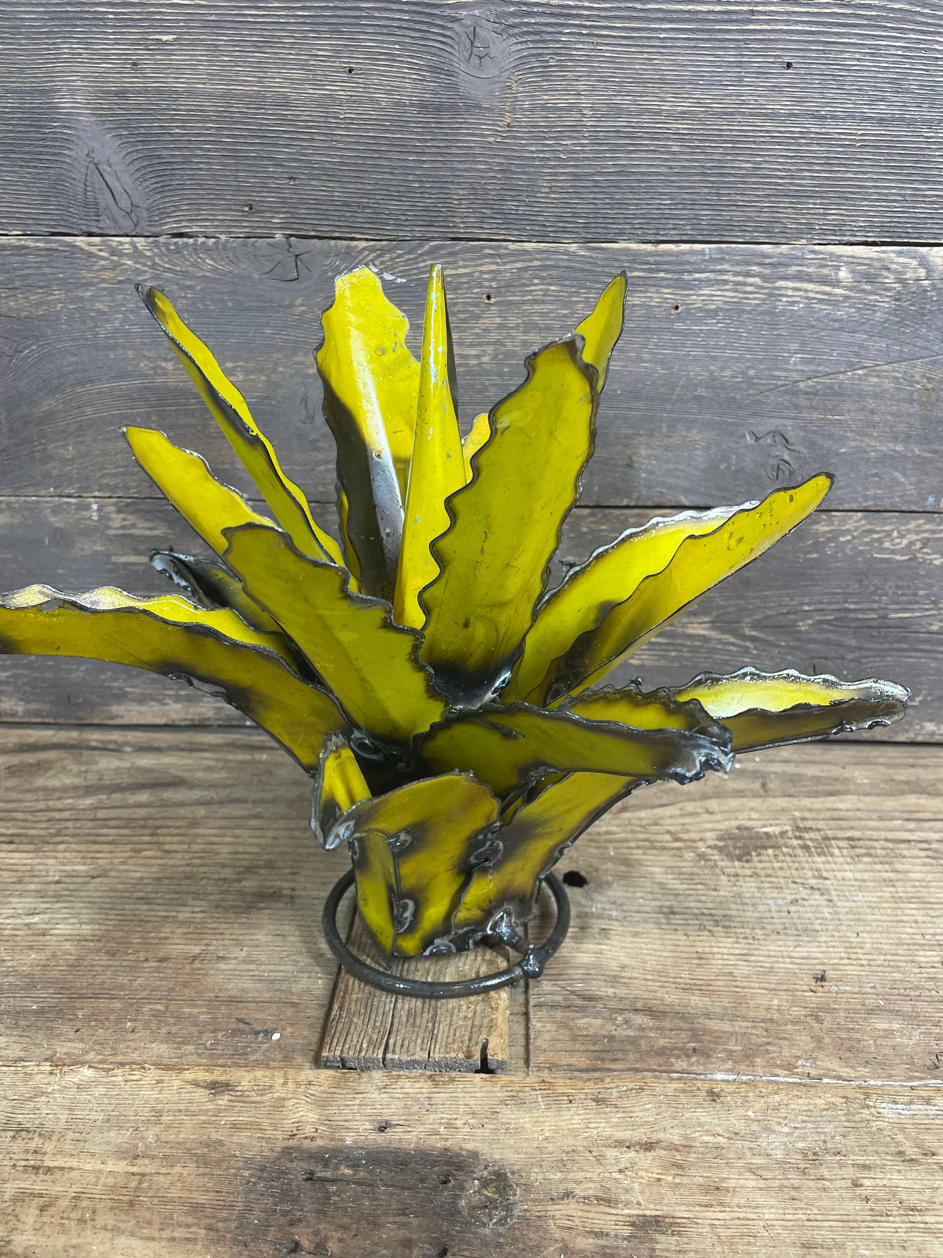 My Amigos Imports - Vendita all'ingrosso Decorazioni da tavolo - Maguey Agave Cactus di Metallo Colorato-Cactus-33x28 cm-NUOVO15