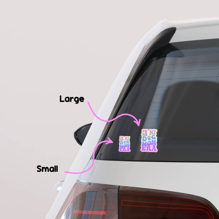 Wildside Dog Gear - Wholesale Sticker - English Cream Golden Retriever Puppy Weather Proof Sticker1