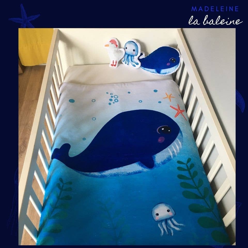 Zakkids - Wholesale Bedding Blanket - Kids & Baby - Whale blanket1