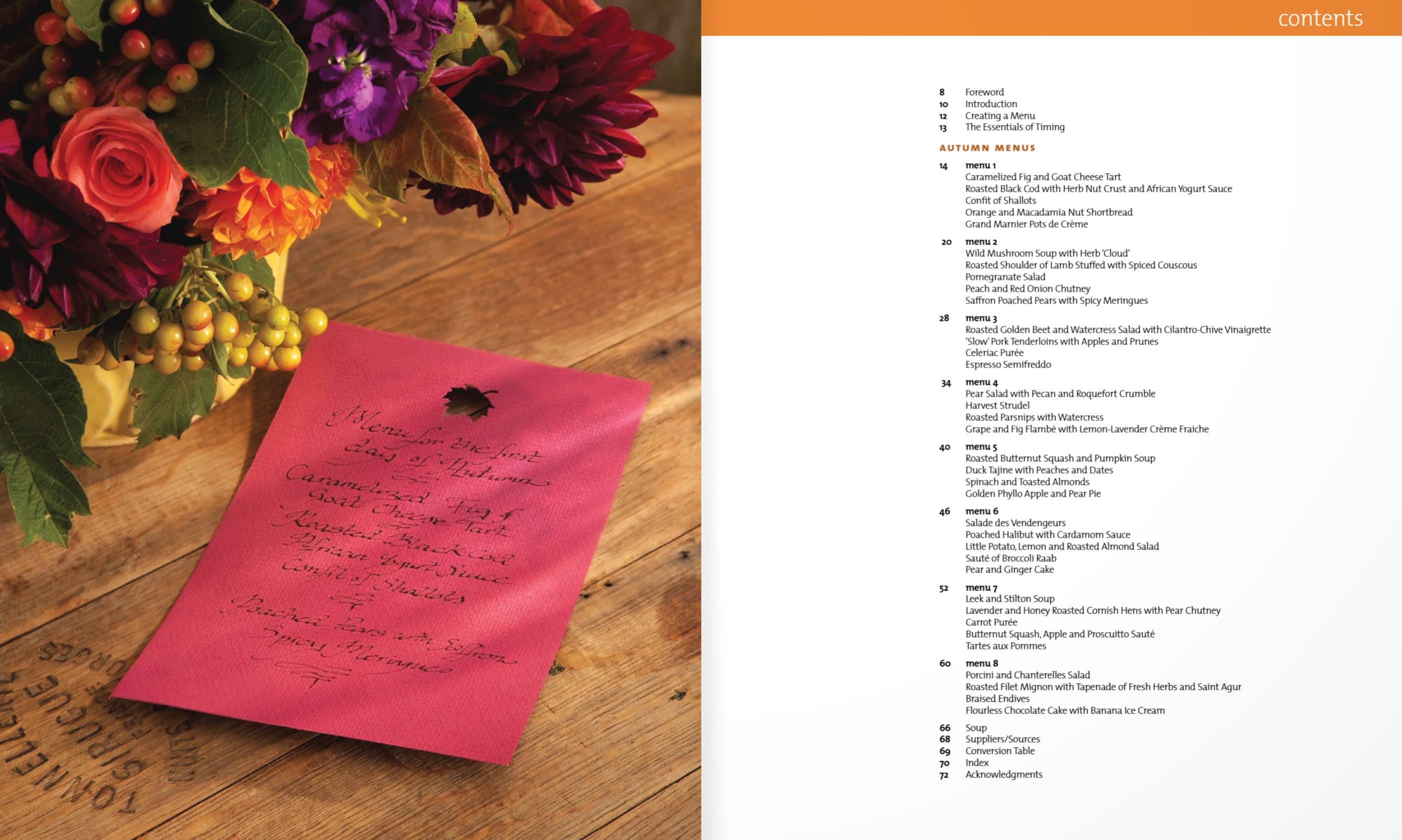 Pascale's Kitchen – Engroshandel Kogebøger og mad – En menu til alle årstider—Efterår1