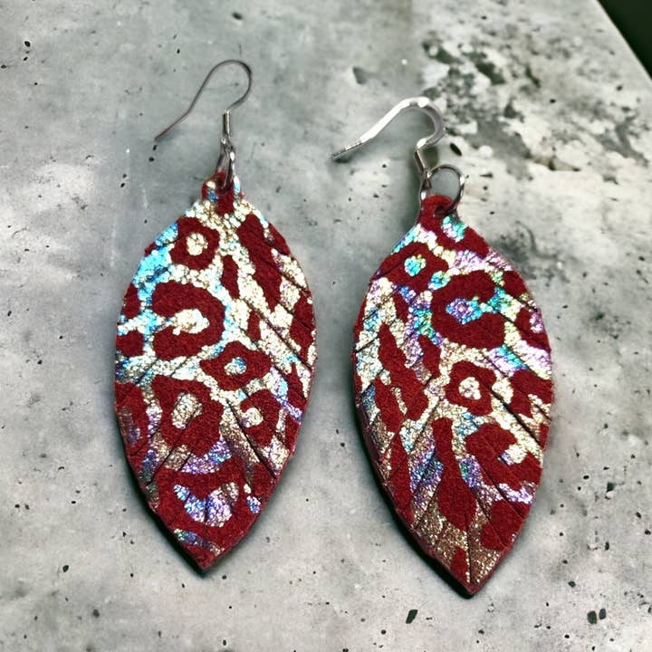 Fringe Jessica holographique rouge pour la vente par Bushleys Beauties, LLC