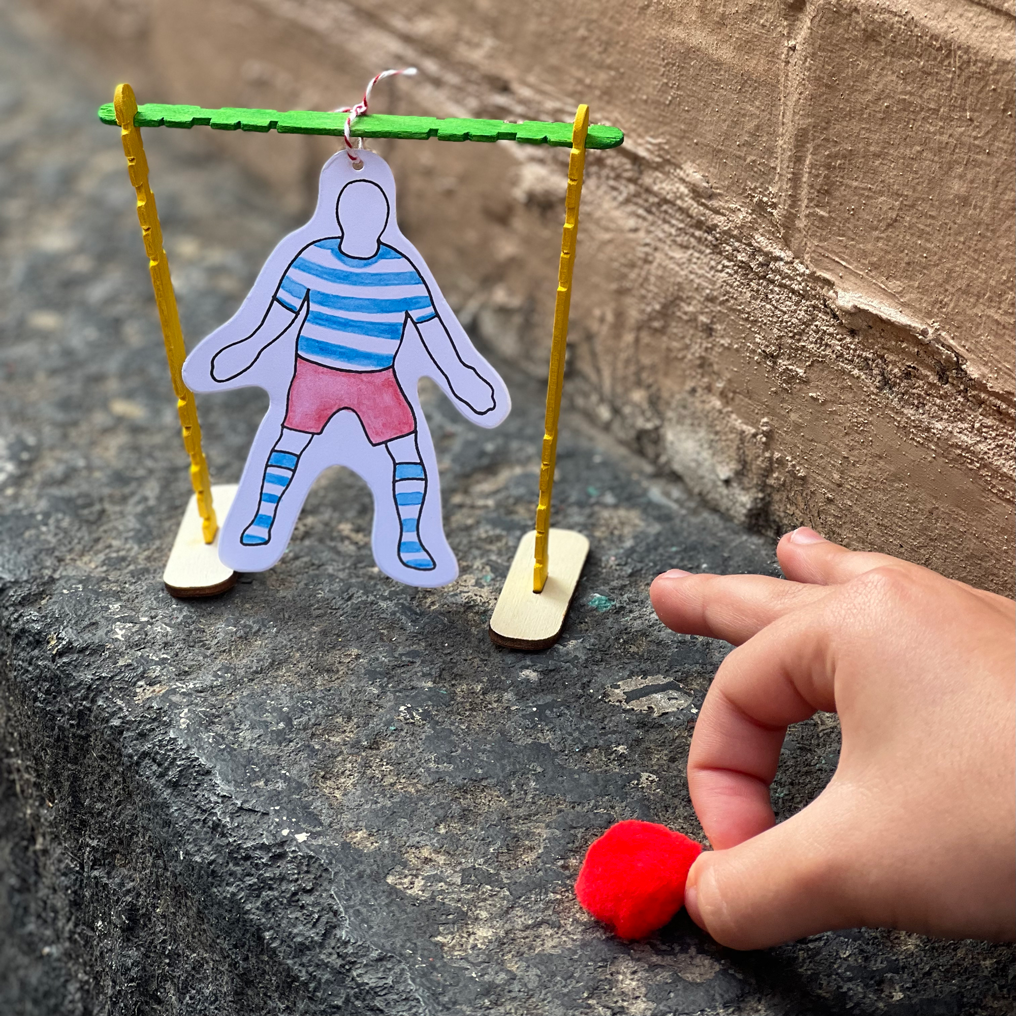 Cotton Twist (USA DUTIES PAID) – wholesale DIY craft kit – Child – Make Your Own Football Game Kit1