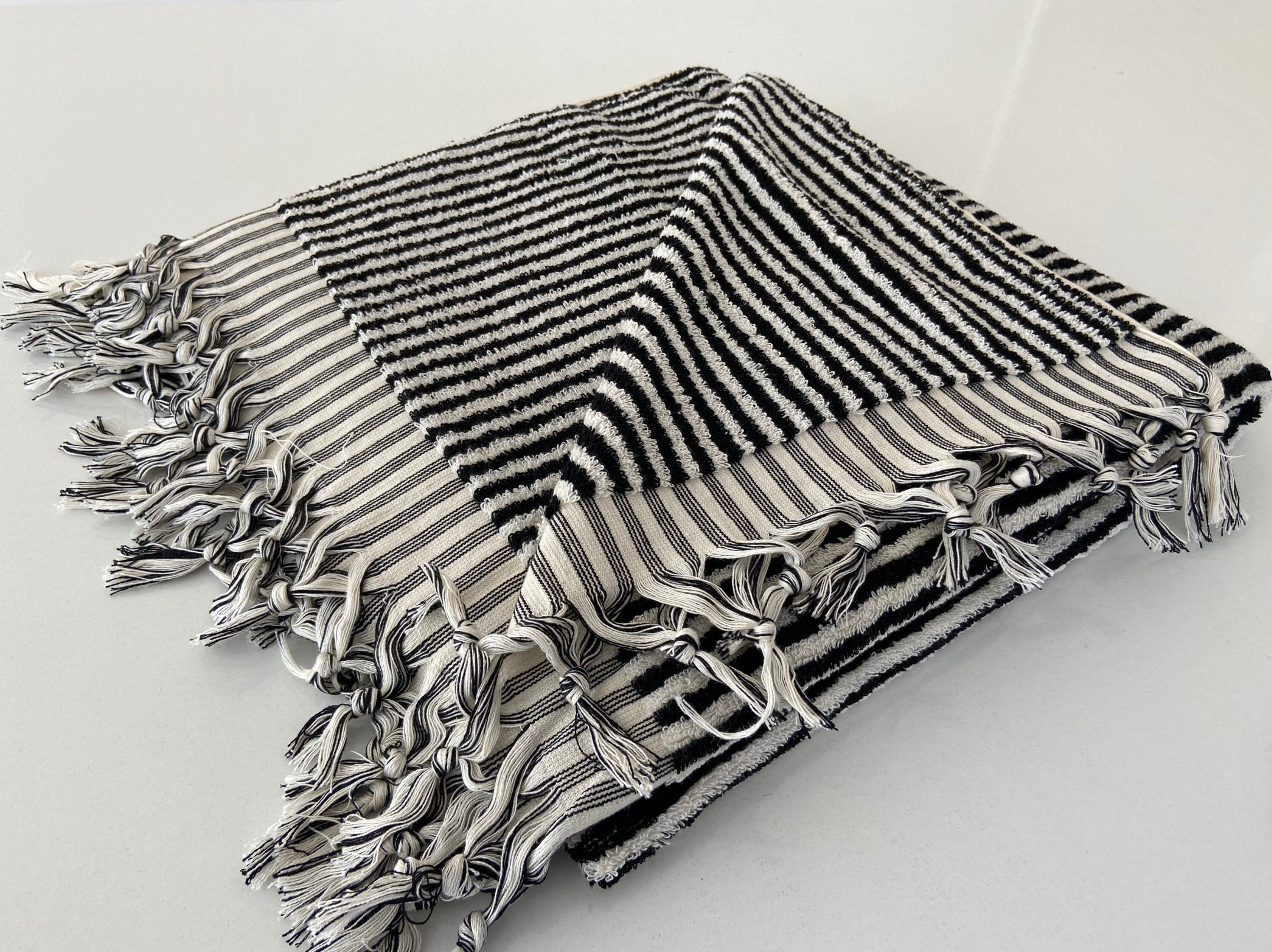 YURTLUS - Wholesale Bath Towel - Bath Towel 36x 70, Beach Towel, Soft Thick Towel, Bathroom Bath Towel 36x 70, Beach Towel, Soft Thick Towel, Organic, Bathroom Stripes - Black4