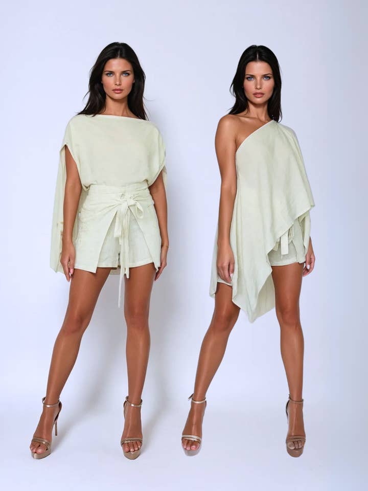 Cape Top | Linen for wholesale by Baliawear