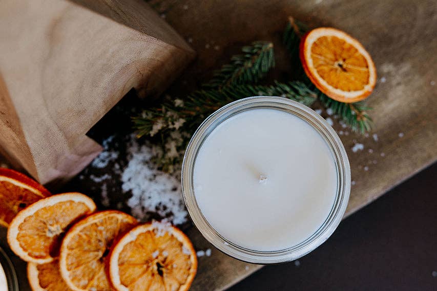 Dirt Road Candle Co - Vente Bougie en bocal - Bougie de Noël confortable3