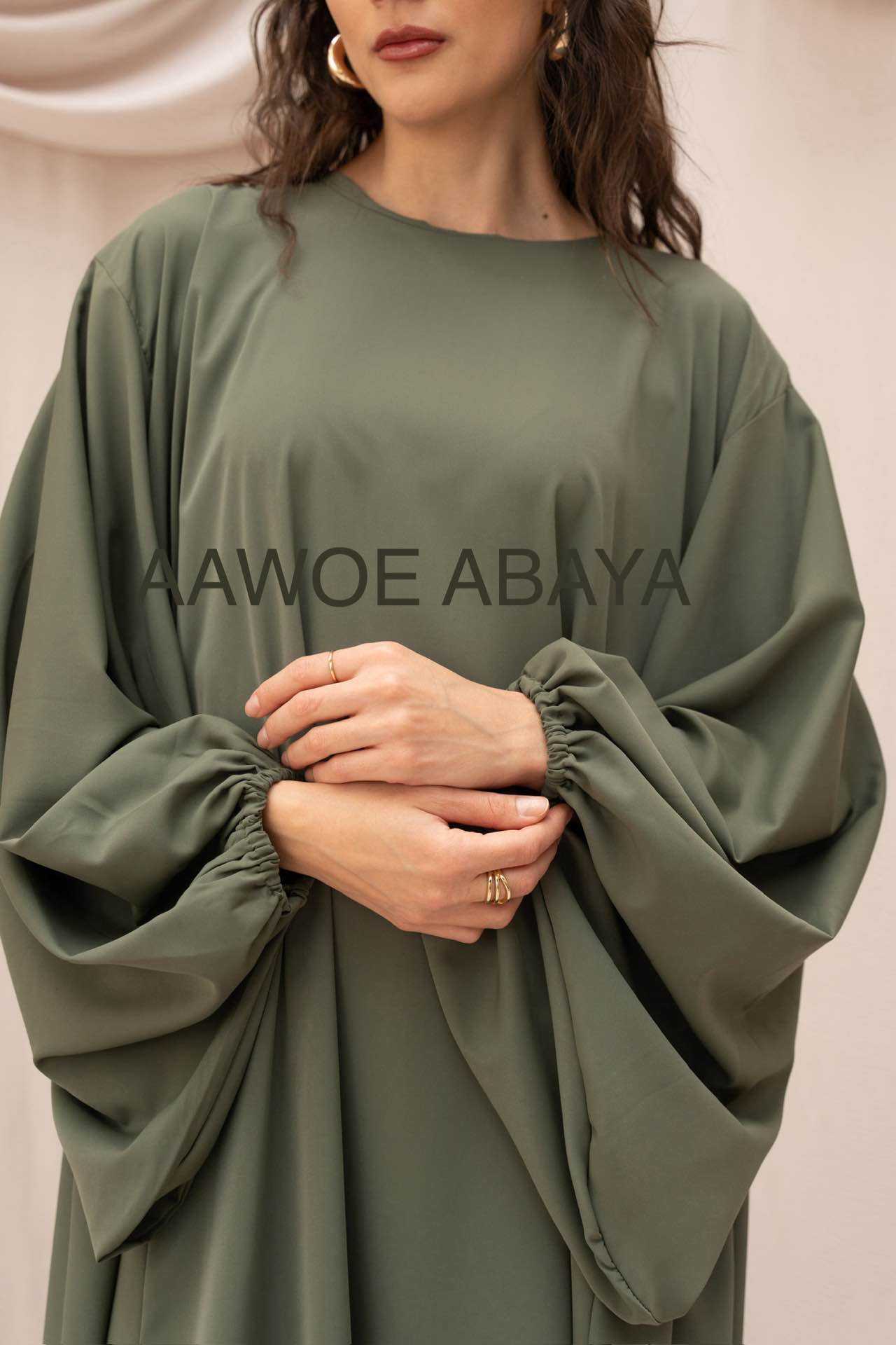 Aawoe Abaya - Wholesale Dress - Women's - Elegant Abaya Dress - 2466-ROB12