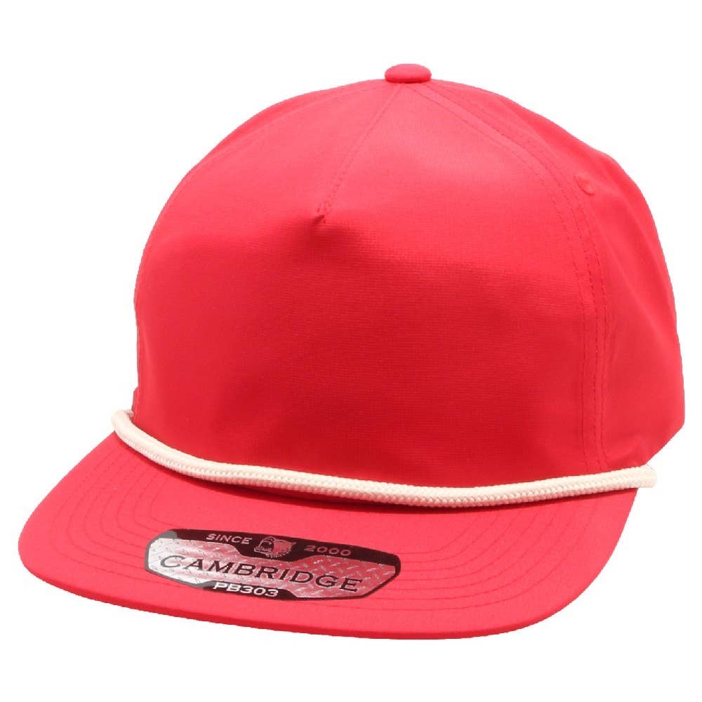 DOBBI - Vente Casquette à visière plate – unisexe - CORDE À 5 PANNEAUX CAMBRIDGE NON STRUCTURÉE10