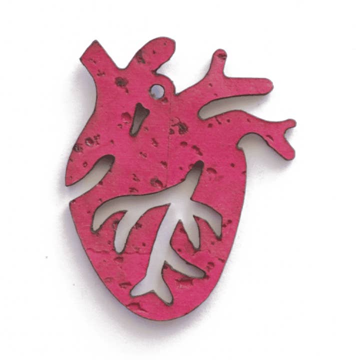 Stor vedhæng med menneskehjerte for engroshandel hos Matcha Paris