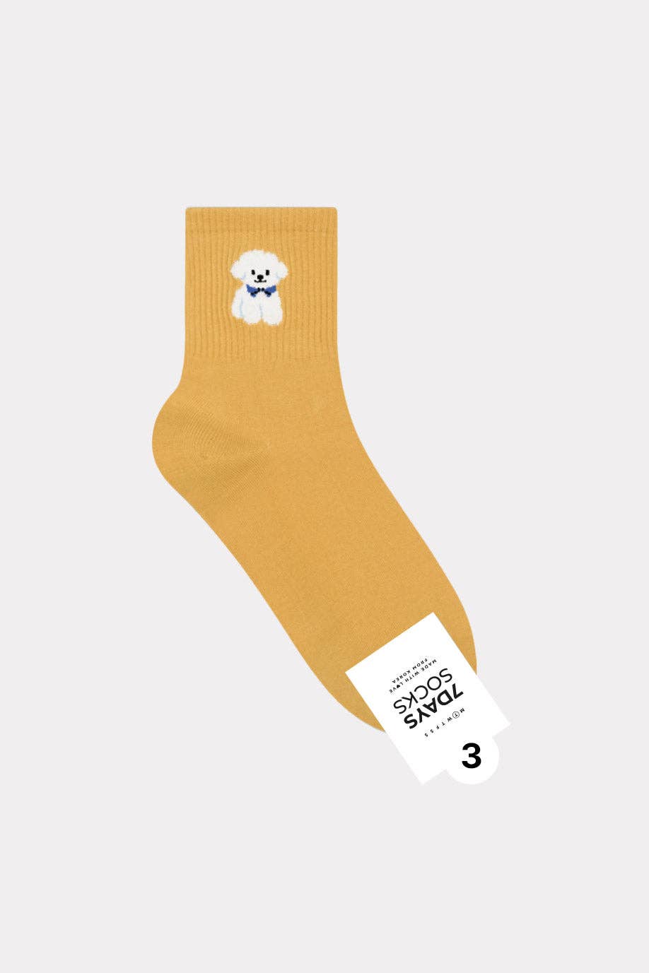 7DAYSSOCKS - Wholesale Socks - Women's - Women's Crew Puppy Land  Socks - Made in Korea2
