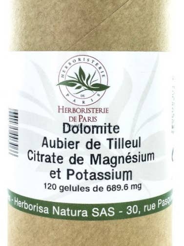 Dolomit Linden Sapwood Magnesiumcitrater för wholesale av L'HERBORISTERIE DE PARIS