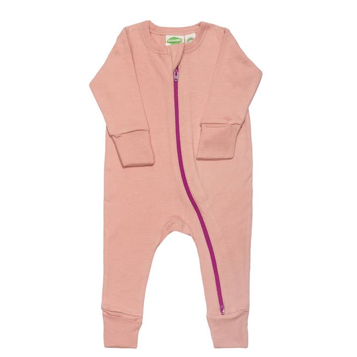 Parade Organics - Wholesale Jumpsuit - Baby - Essential Basic '2-Way' Zip Romper