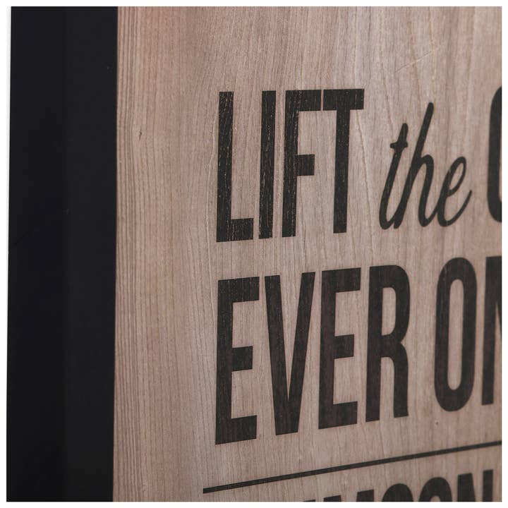 Open Road Brands, LLC - Wholesale Sign - University of Kansas Alma Mater Hail To Old KU Wood Sign2