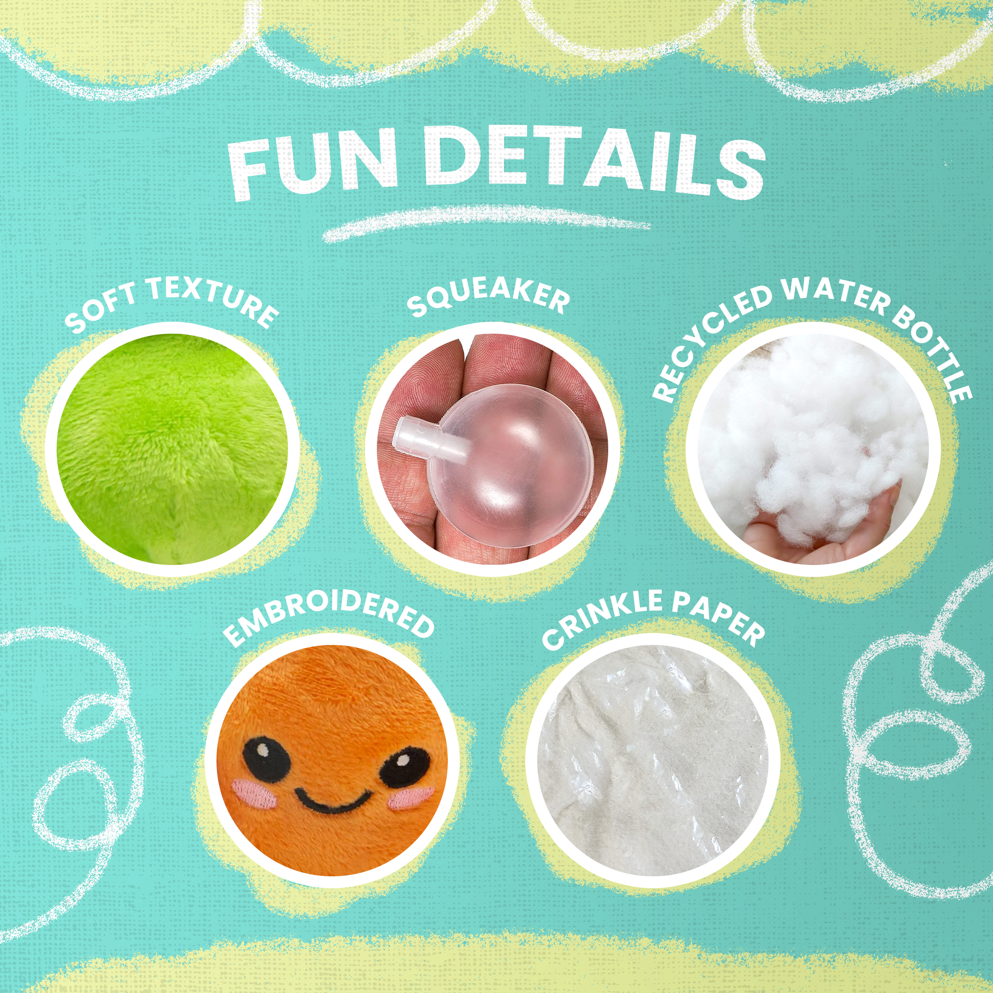 SnugArooz – Engroshandel Tøjdyr - Hund – Gulerod og Ærte 2-pak2