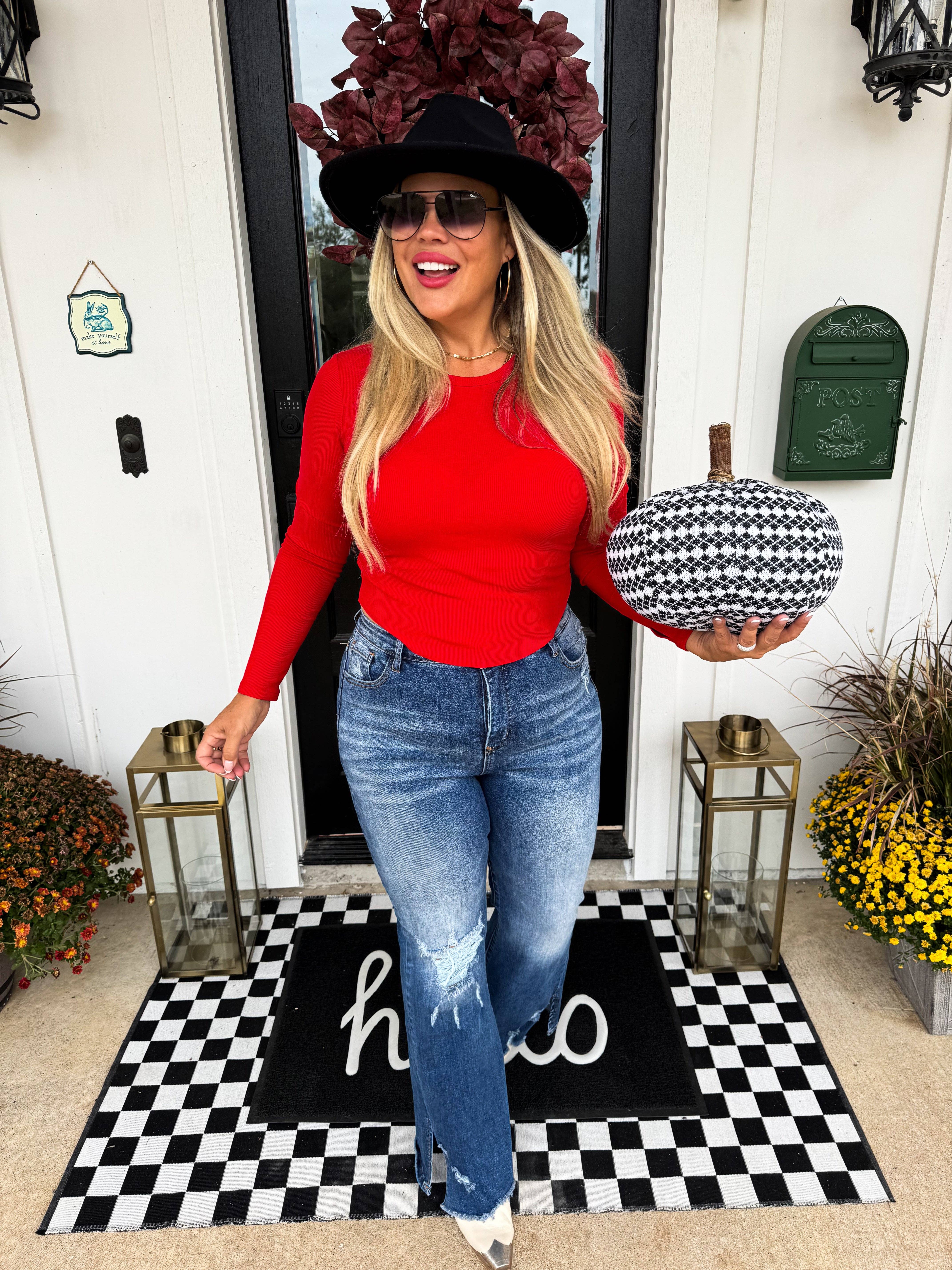 BLAKELEY - Vente Haut en maille – femme - TOP CÔTELÉ À OURLET COURBE ELENA7