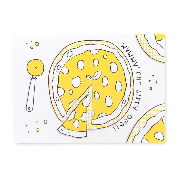 Mamma Che Pizza Bordstablett Tvättbar Cellulosafiber för wholesale av Essent-ial